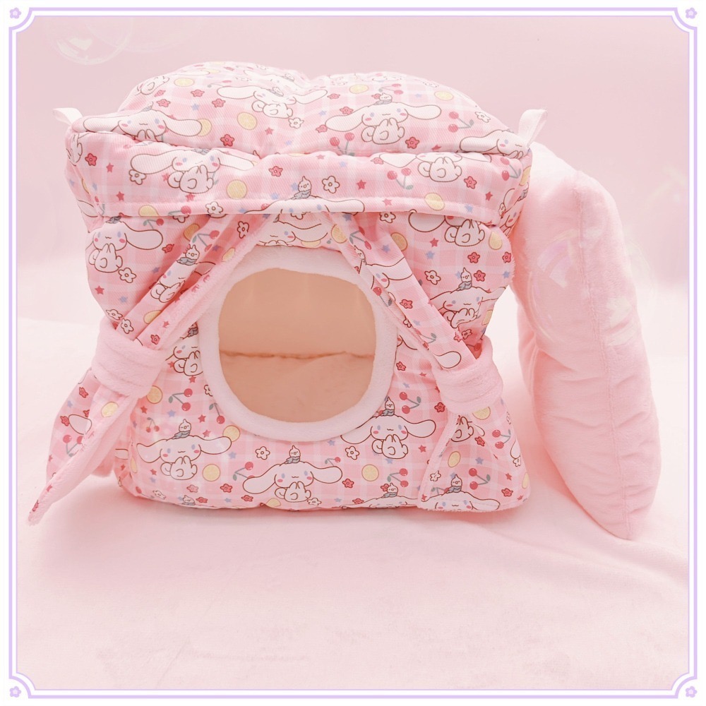 手工製作系列~蜜袋鼯 鸚鵡 文鳥 牡丹 和尚 虎皮 保暖厚棉窩-細節圖2