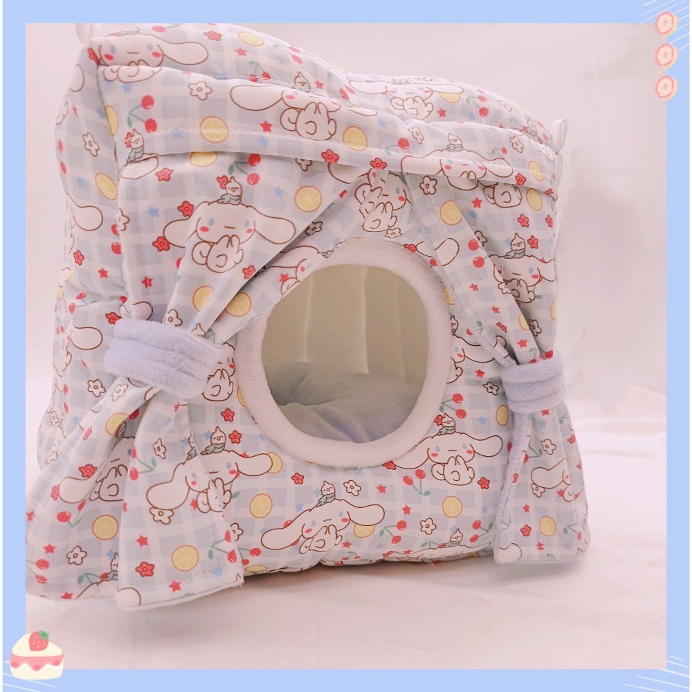 手工製作系列~蜜袋鼯 鸚鵡 文鳥 牡丹 和尚 虎皮 保暖厚棉窩-細節圖3