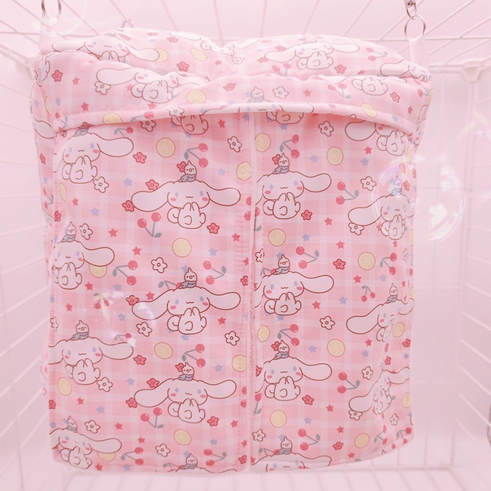 手工製作系列~蜜袋鼯 鸚鵡 文鳥 牡丹 和尚 虎皮 保暖厚棉窩-細節圖5