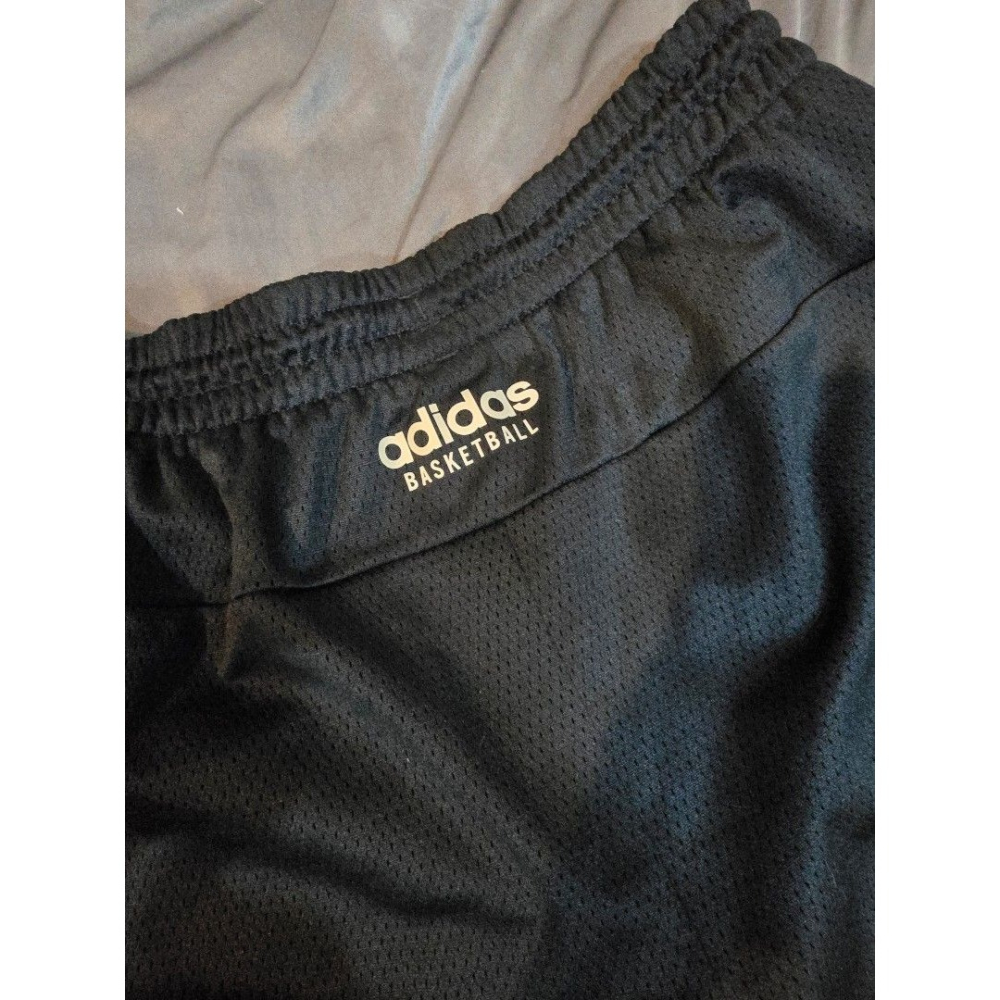adidas basketball 男籃球褲 XL 腰寬40-52 褲長55 (cm)-細節圖3