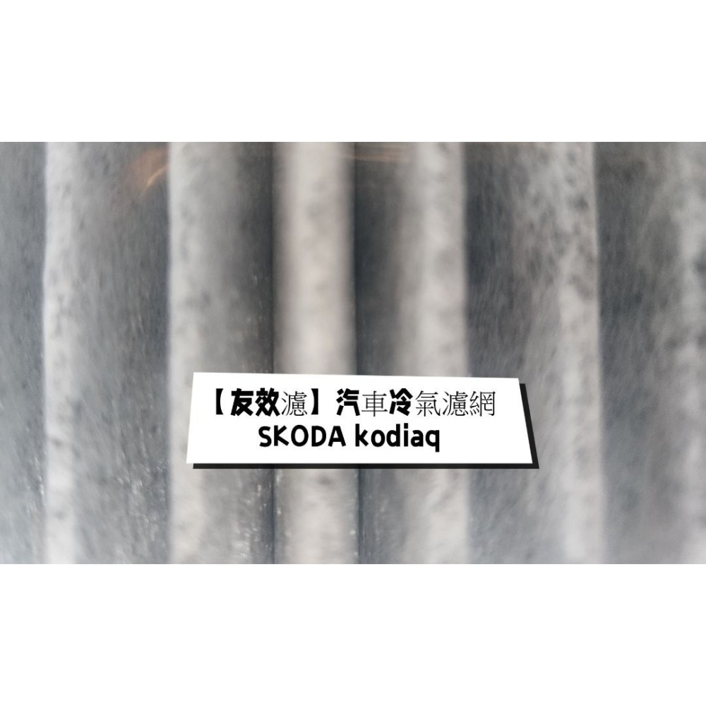 【友效濾】汽車冷氣濾網 活性碳 台灣製 高品質 SKODA kodiaq-細節圖3
