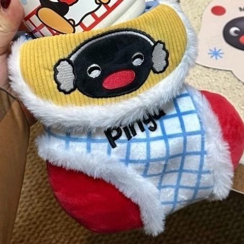 馬克圖布Pingu 企鵝家族 保溫杯杯套 小包16+13.5公分 背帶長60公分-細節圖6