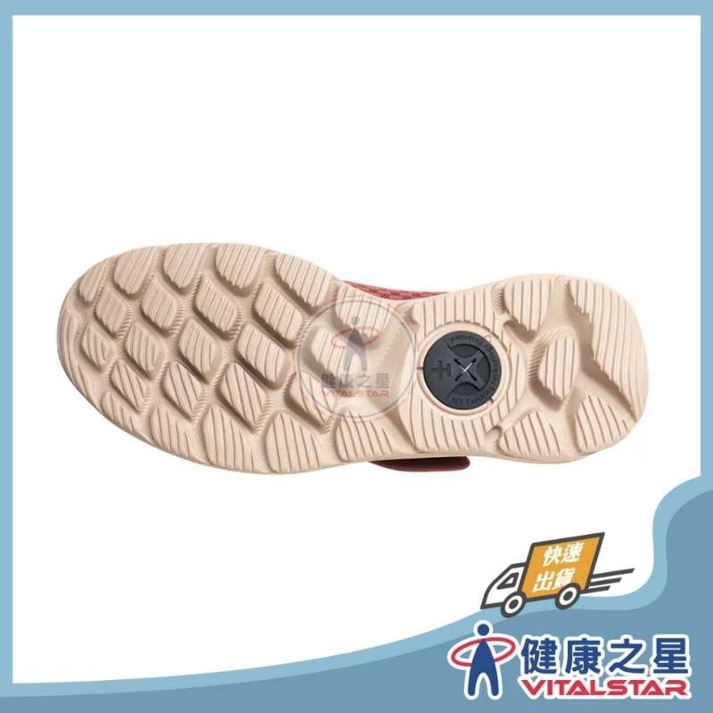 瞬好穿綿綿接地氣鞋 - 紅棕 (男女適用)-細節圖3