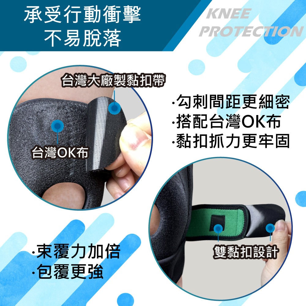 【康得適-COMDS】開放式TPR護膝 VU-701-細節圖7