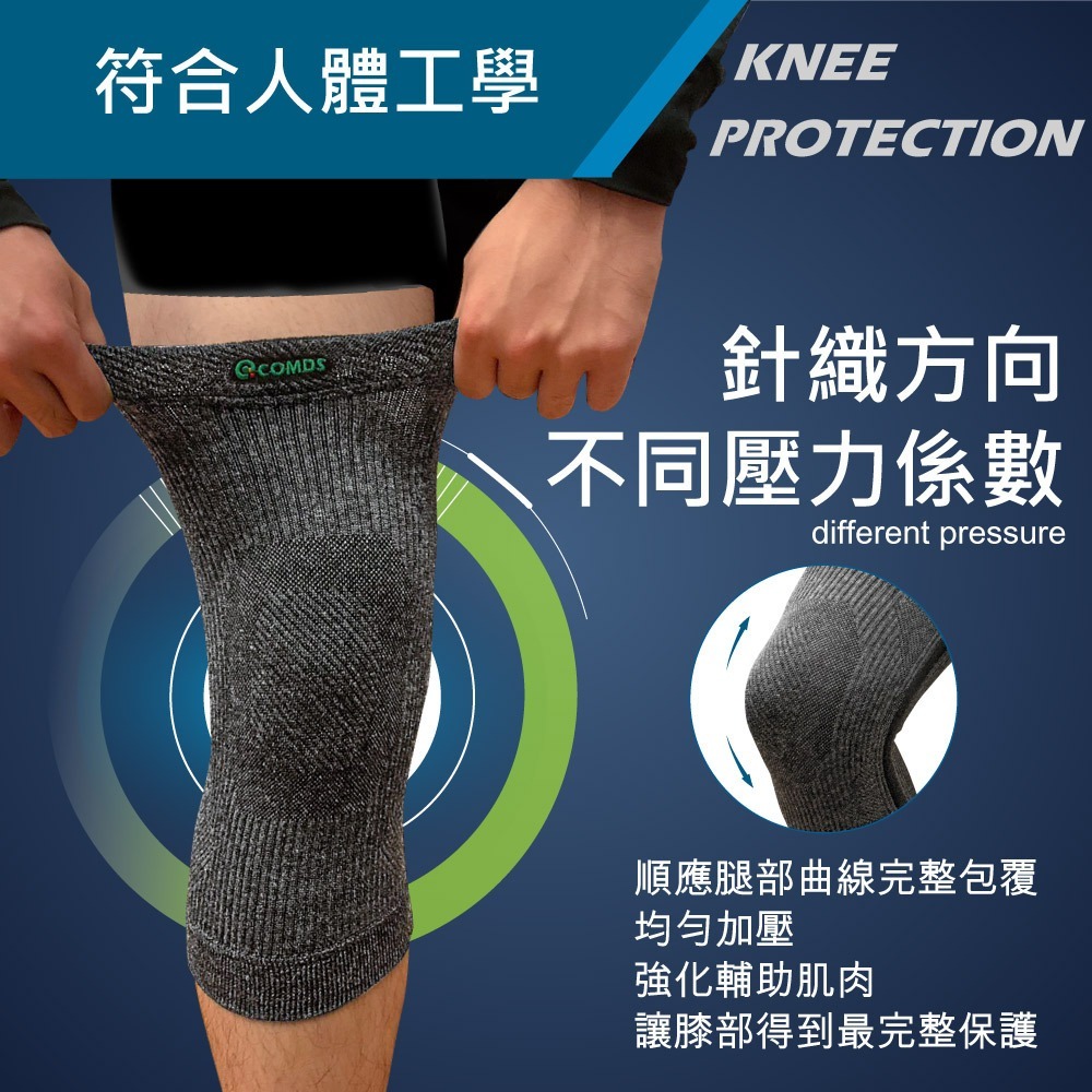 【康得適-COMDS】石墨烯套入式護膝 VU-7S04-細節圖6