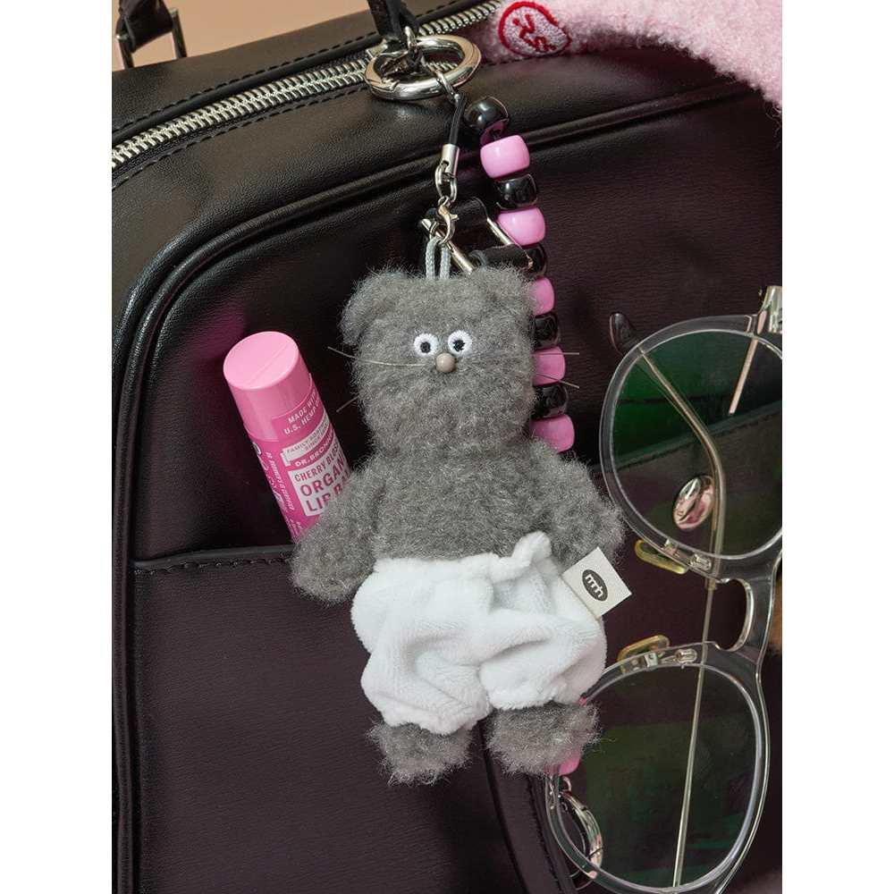 ✈️日本空運🛩Monamhee MNH 毛絨手機吊飾-細節圖3