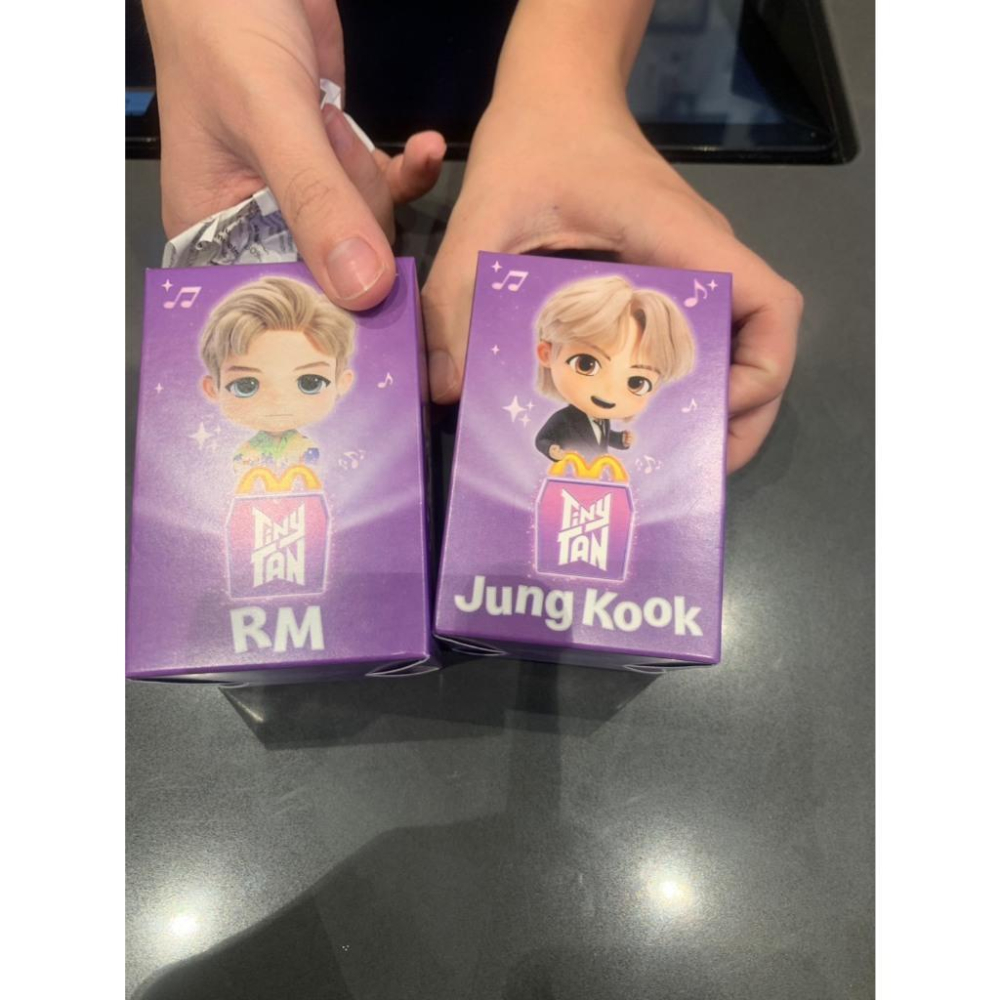 ✈️德國/香港 空運🛩 TINYTANxMcDonalds 麥當勞玩具 BTS聯名-細節圖3