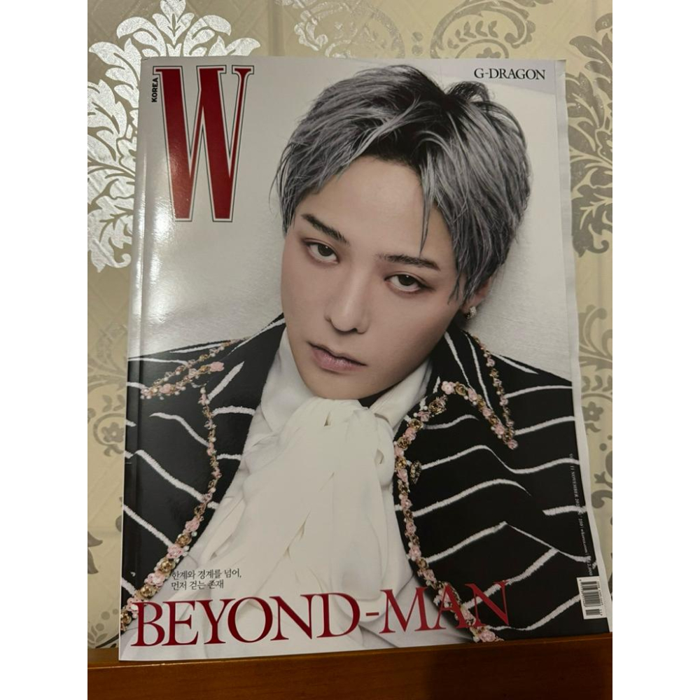 ✈️韓國空運🛩韓國雜誌 W KOREA 2025 Vol.11 封面人物 權志龍 G-DRAGON GD-細節圖8