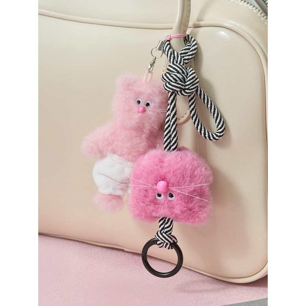 ✈️韓國空運🛩 MONAMHEE MNH 毛絨手機帶-細節圖4