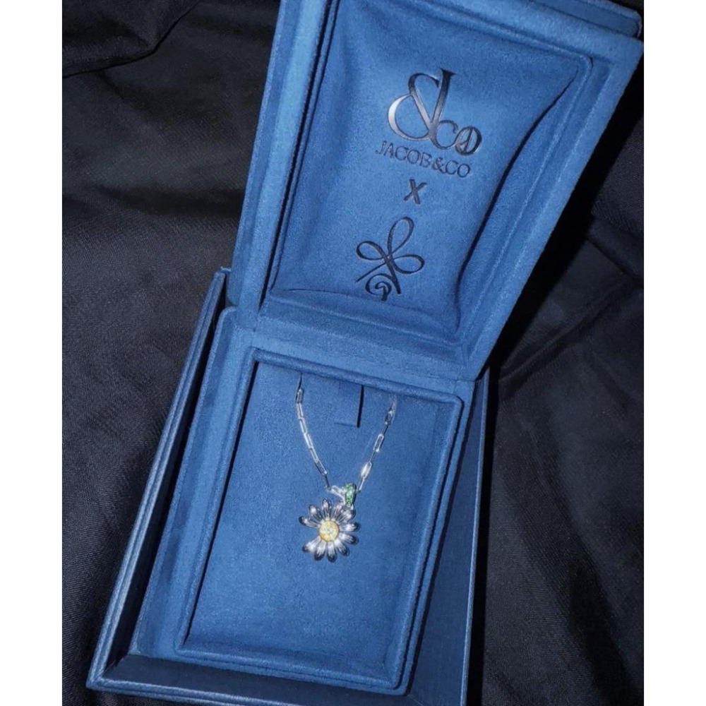 Jacob & Co. x PEACEMINUSONE GD 權志龍 G-DRAGON 聯名 雛菊項鍊(現貨)-細節圖5