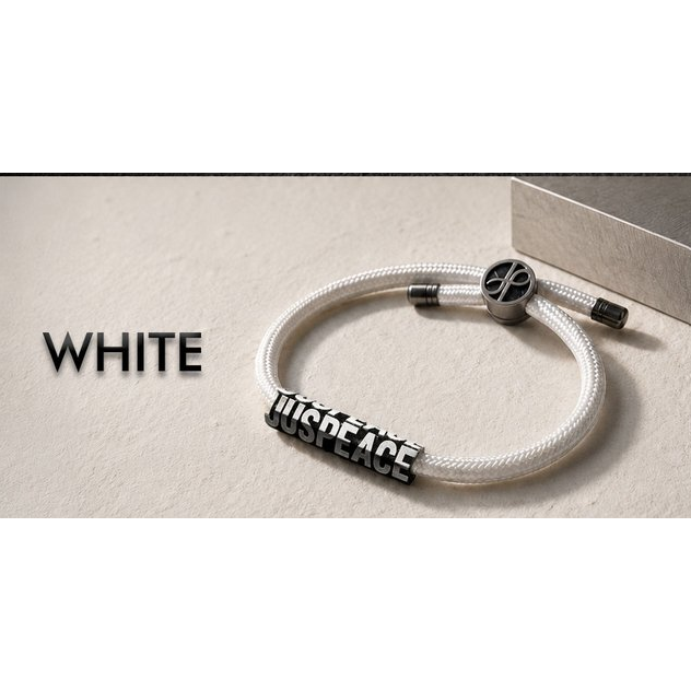 ✈️韓國空運[GD Foundation] JUSPEACE Donation Bracelet 公益手環 (3種顏色）-規格圖7
