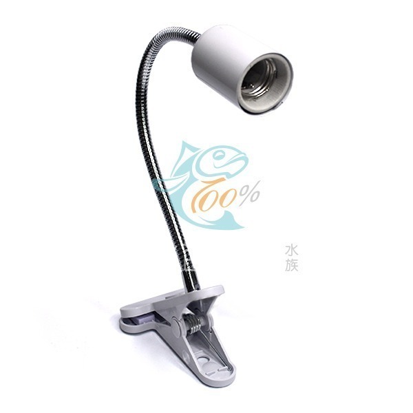 ～★魚樂百分百水族★～ 爬蟲烏龜保暖夾燈、曬背燈 一般開關/調頻開關 短款（黑）／短款（白）／長款（黑）／長款（白）-細節圖5