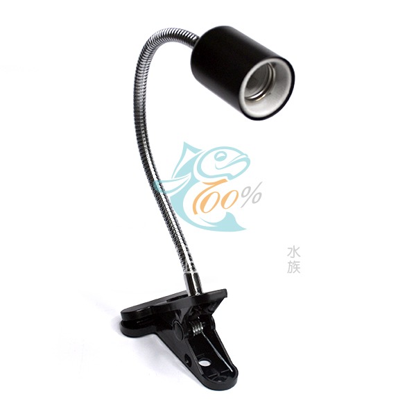 ～★魚樂百分百水族★～ 爬蟲烏龜保暖夾燈、曬背燈 一般開關/調頻開關 短款（黑）／短款（白）／長款（黑）／長款（白）-規格圖11