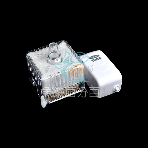 ～★魚樂百分百水族★～ 水族先生MR.AQUA-超靜音打氣馬達＋日本五味GEX-水中過濾器 套餐組合（附贈風管3尺）-規格圖5