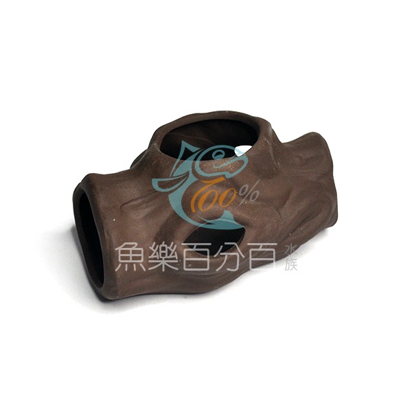 ～★魚樂百分百水族★～ 魚缸陶瓷紫砂飾品 小樹頭／大樹頭-細節圖5