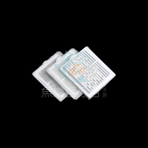 ～★魚樂百分百水族★～ 金利佳JENECA－多功能上部過濾、壁掛式魚缸過濾、烏龜低水位過濾 原裝過濾板／生化棉-規格圖2