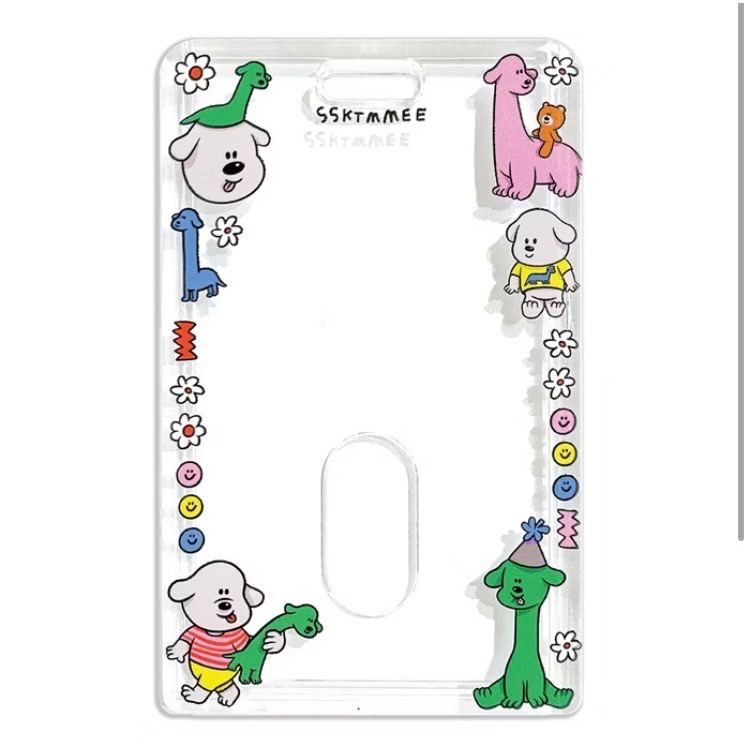 Dec.wine_【泰國代購】ssktmmee透明硬殼悠遊卡套🐶｜彈簧繩卡套｜偶像卡套｜gogoro鑰匙卡｜追星小卡-規格圖3