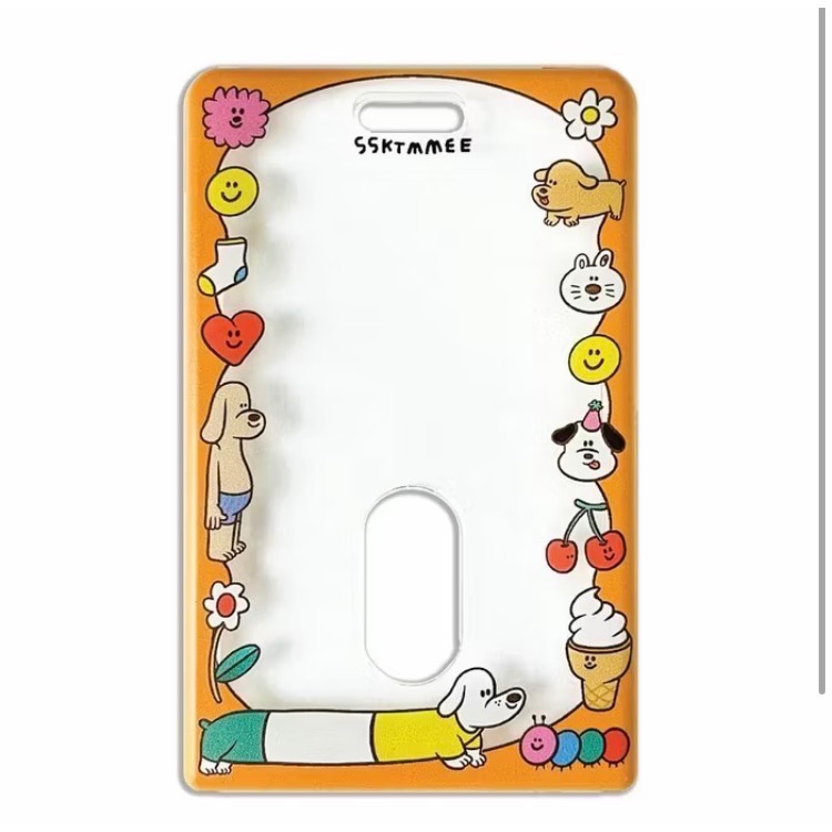 Dec.wine_【泰國代購】ssktmmee透明硬殼悠遊卡套🐶｜彈簧繩卡套｜偶像卡套｜gogoro鑰匙卡｜追星小卡-規格圖3