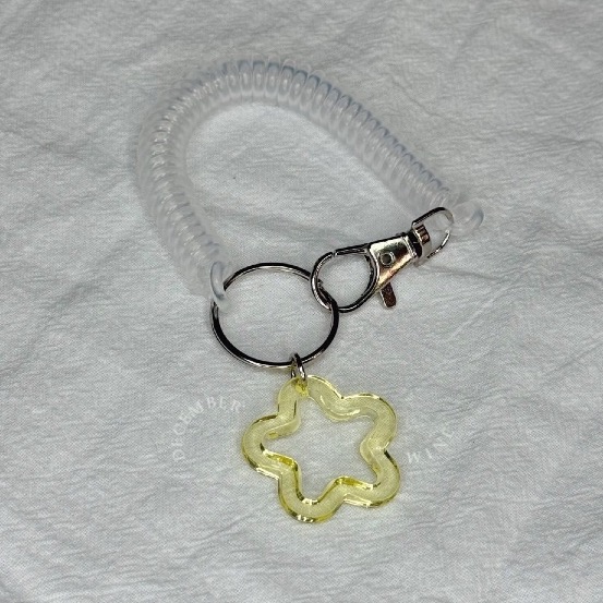 Dec.wine_【追星必備】🌟星星透明壓克力掛飾扣彈簧繩⭐️｜追星娃娃控必收｜可替換吊飾頭｜小卡娃娃配件｜萌系收集神器-規格圖4