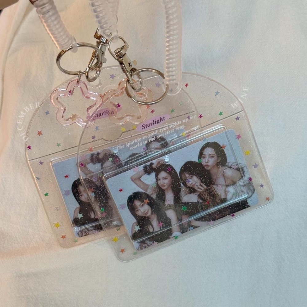 Dec.wine_【現貨熱賣商品】星光細閃軟卡套｜證件卡套｜愛豆卡套｜學生證套｜gogoro感應卡套-細節圖3