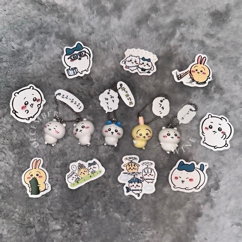 Dec.wine_【日本吉伊卡哇現貨】🇯🇵Chiikawa🐰正版對話吊飾 台詞造型吊飾烏薩奇小八扭蛋-細節圖3