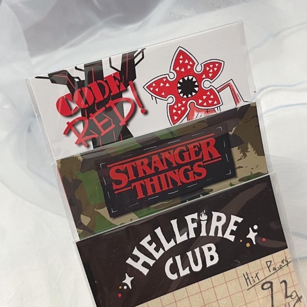 Dec.wine_STRANGER THINGS 怪奇物語貼紙 懷舊貼紙 防水貼紙 筆記本手帳貼-細節圖4