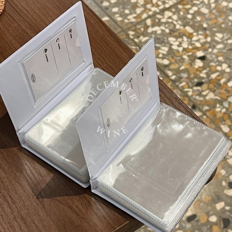 Dec.wine_【現貨】捲毛快樂小狗🐕拍立得卡冊 偶像卡冊 小卡卡冊 立可拍 PVC卡冊 愛豆卡冊 格紋文青相冊-細節圖2