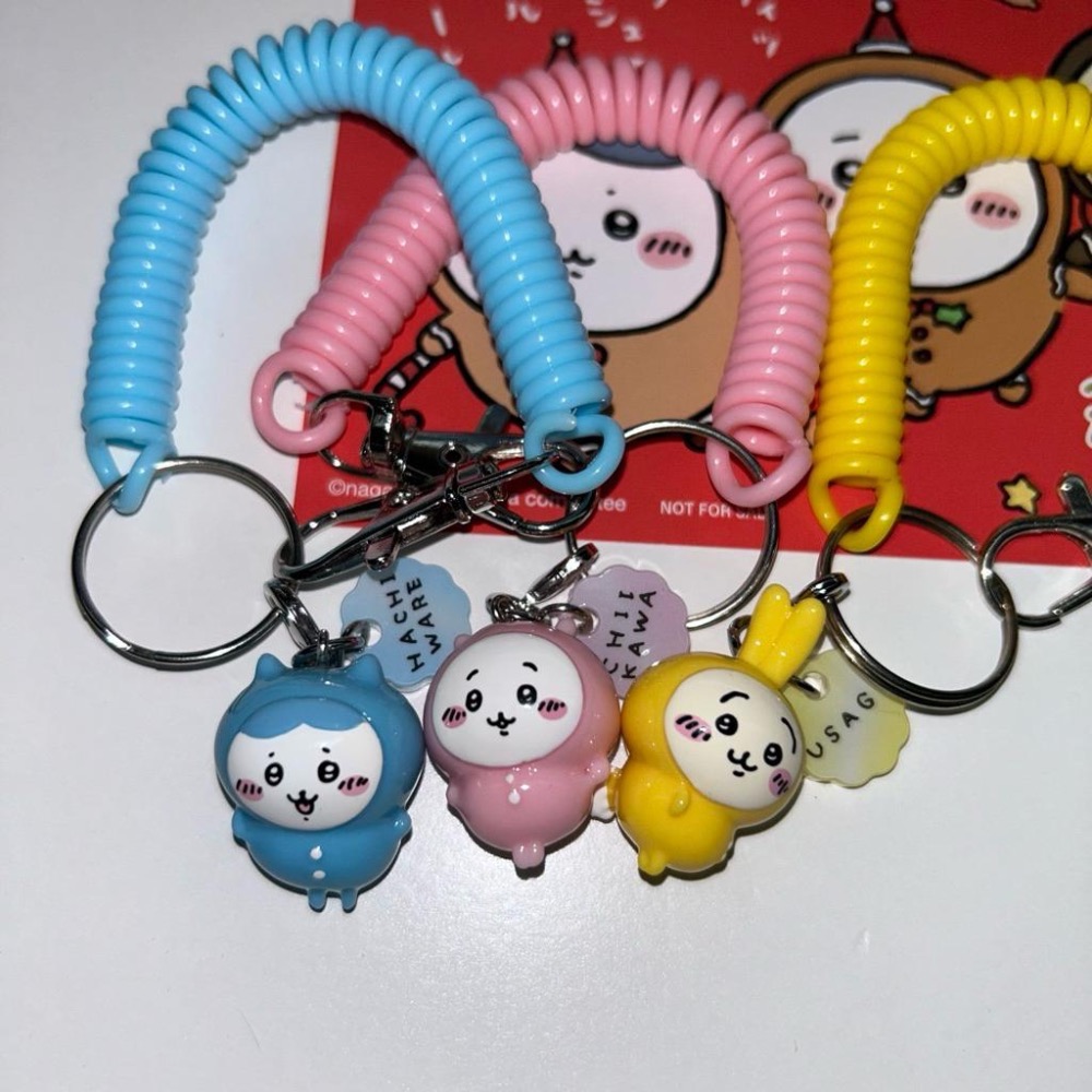 Dec.wine_【日本吉伊卡哇現貨】🇯🇵Chiikawa🐰正版睡衣派對吊飾 烏薩奇 小八 吉伊 兔兔睡衣 日本代購扭蛋-細節圖2