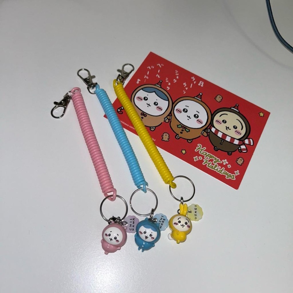 Dec.wine_【日本吉伊卡哇現貨】🇯🇵Chiikawa🐰正版睡衣派對吊飾 烏薩奇 小八 吉伊 兔兔睡衣 日本代購扭蛋-細節圖4