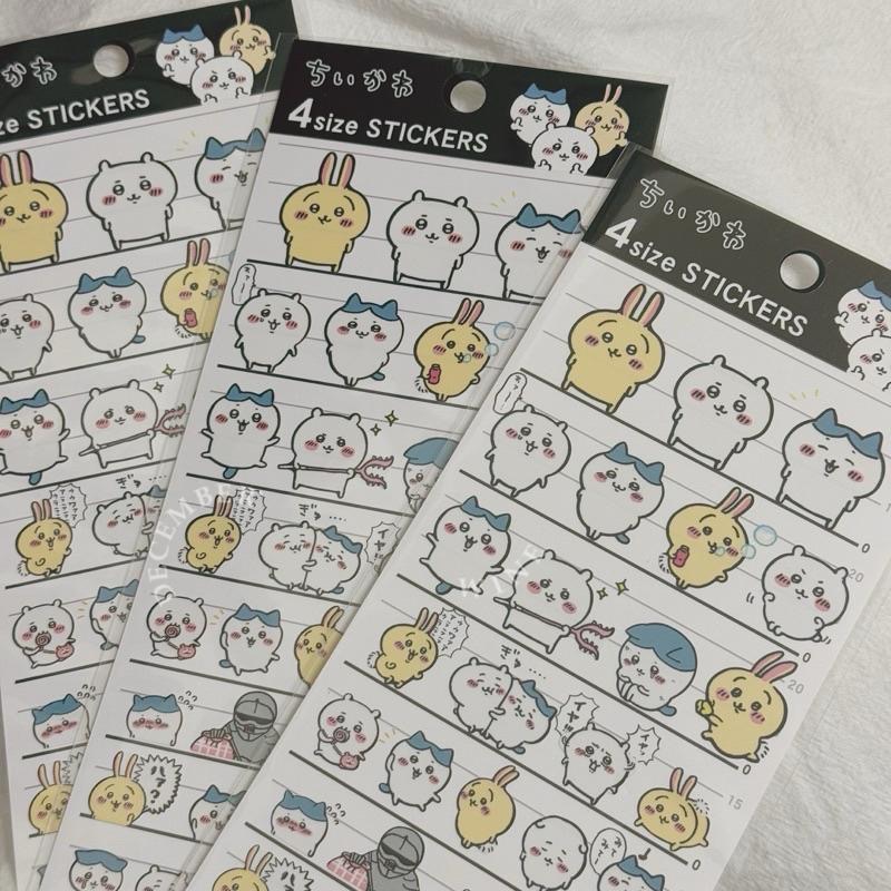Dec.wine_【日本吉伊卡哇現貨】🇯🇵Chiikawa🐰正版貼紙 烏薩奇 小八 吉伊 海獺 栗子 小桃 獅薩-細節圖4