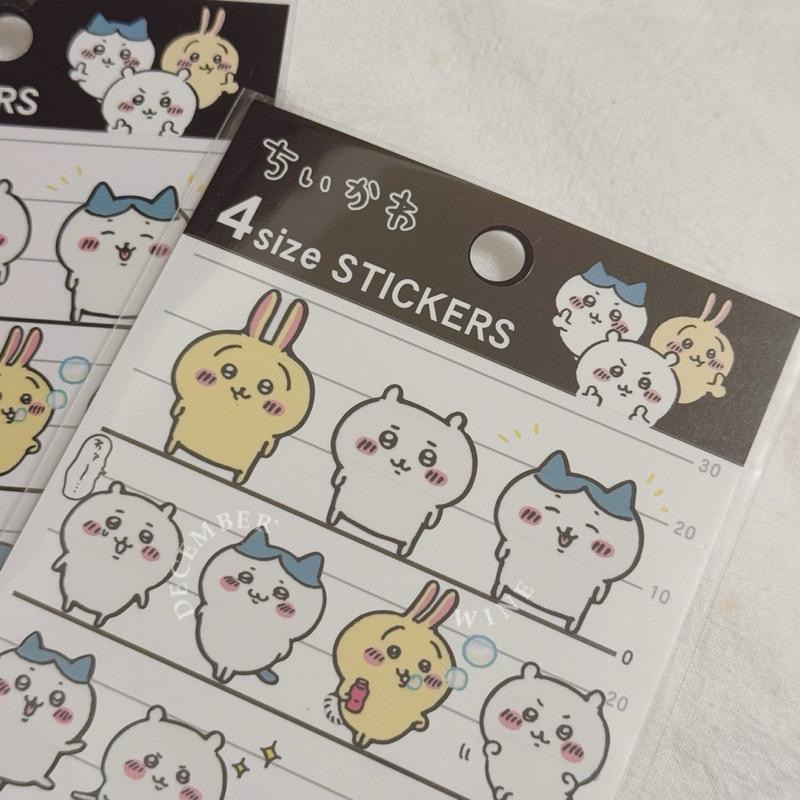Dec.wine_【日本吉伊卡哇現貨】🇯🇵Chiikawa🐰正版貼紙 烏薩奇 小八 吉伊 海獺 栗子 小桃 獅薩-細節圖5