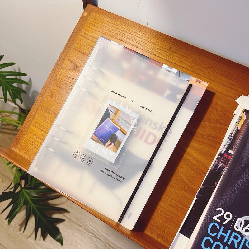 Dec.wine_🎞️ A5活頁夾拍立得相簿  盲盒卡片收納 拍立得相冊 拍貼機相本 四格人生相冊 愛豆小卡收納本-細節圖2