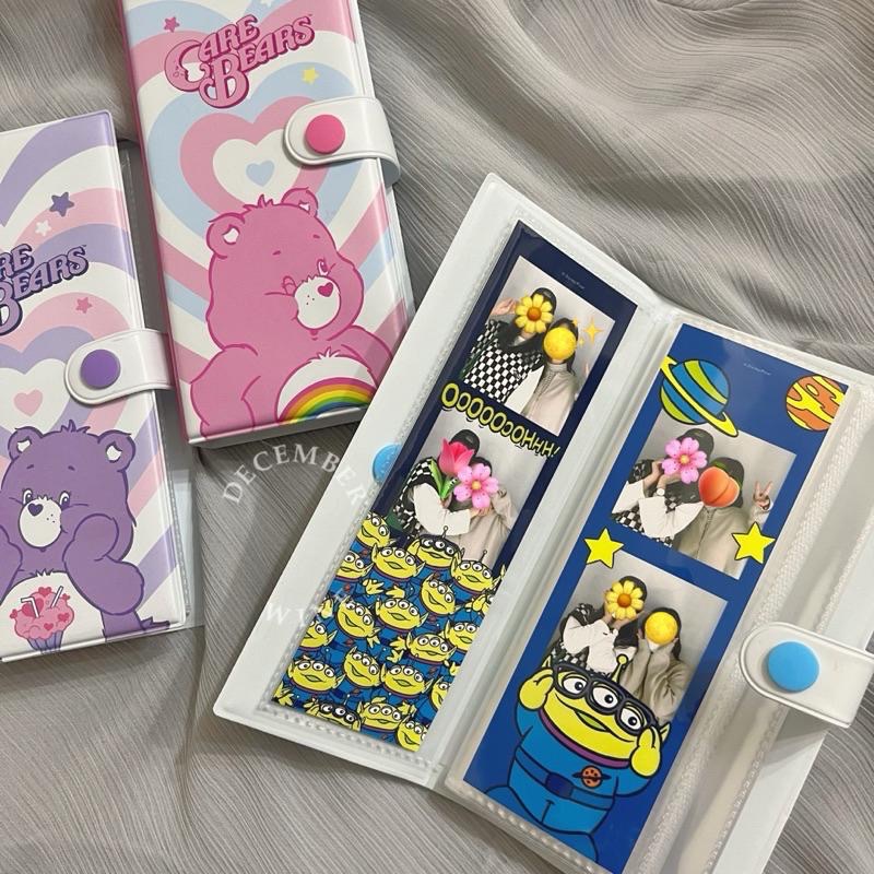 Dec.wine_【現貨韓國大創商品】Care Bears 彩虹熊拍貼本 相片本 拍立得相簿 小卡冊 人生四格 相冊-細節圖3