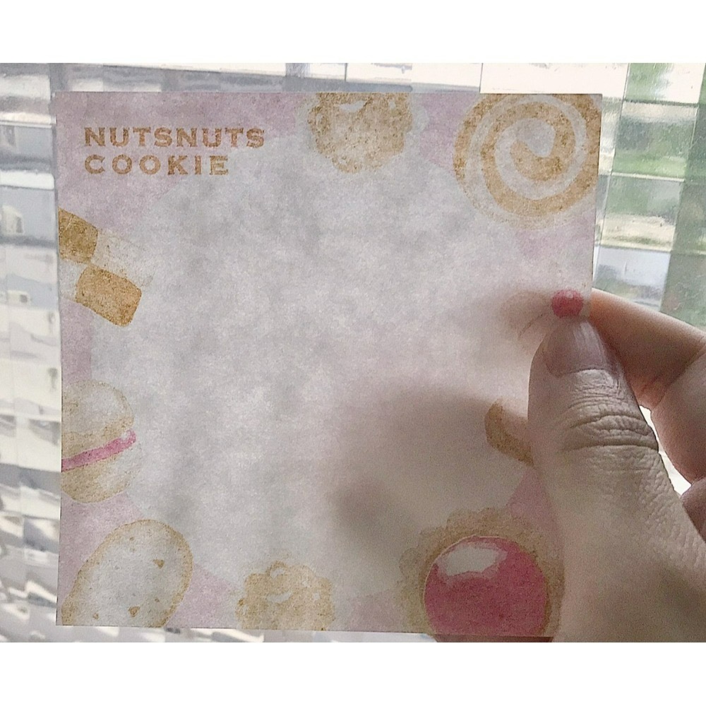 【日本古川紙工】少女時光下午茶 松鼠與餅乾盒裝便條紙-細節圖5