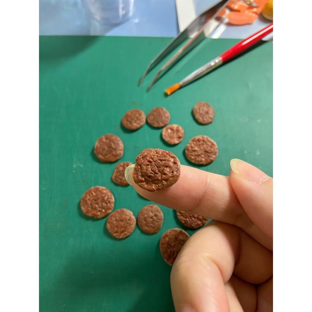 【二諾手作】袖珍模型DIY體驗組材料包：早餐店漢堡蛋-細節圖6