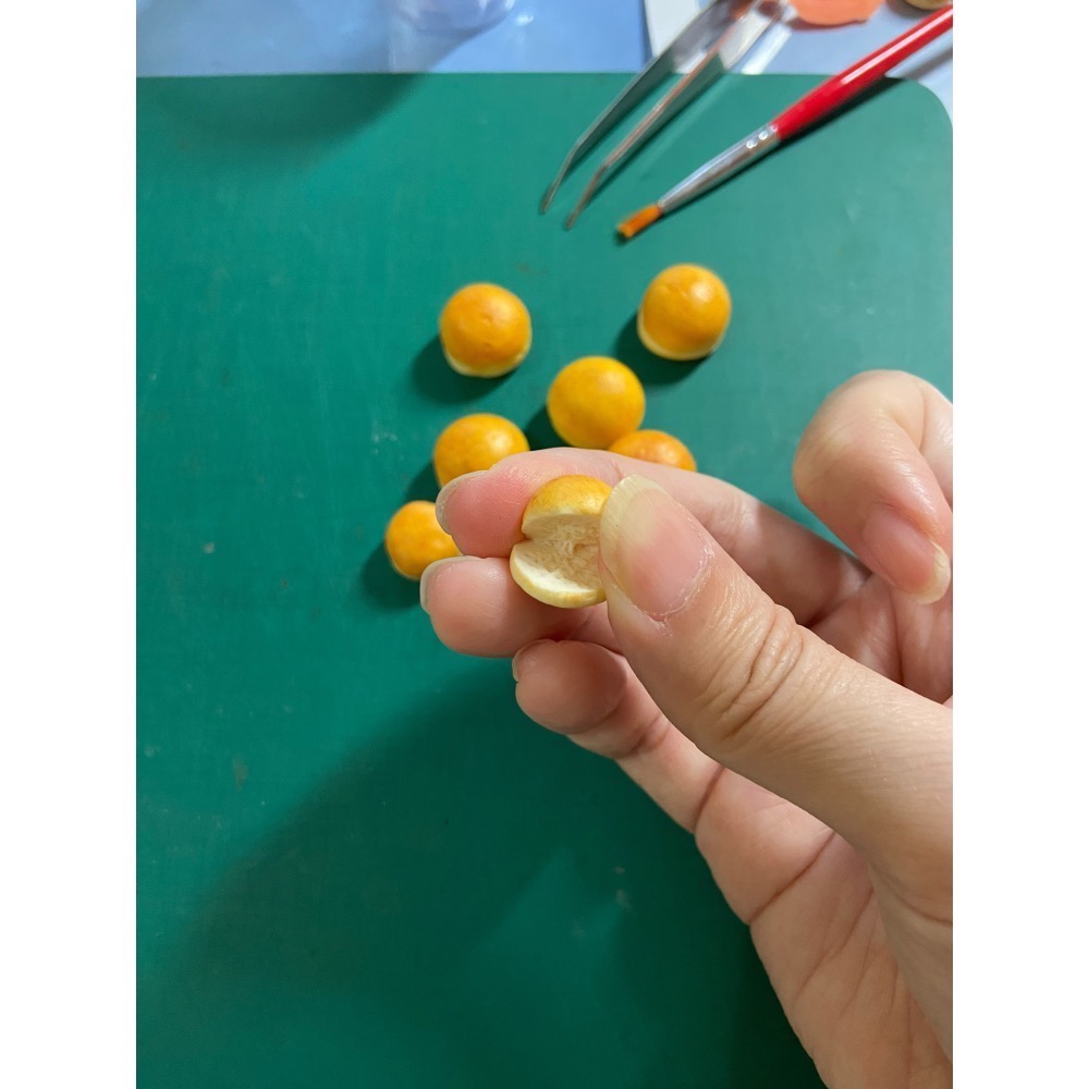 【二諾手作】袖珍模型DIY體驗組材料包：早餐店漢堡蛋-細節圖5