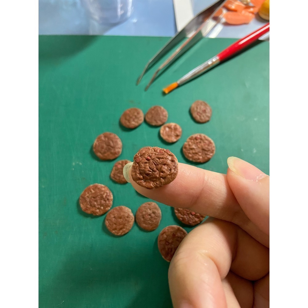 【二諾手作】袖珍模型DIY體驗組材料包：早餐店漢堡蛋-細節圖6