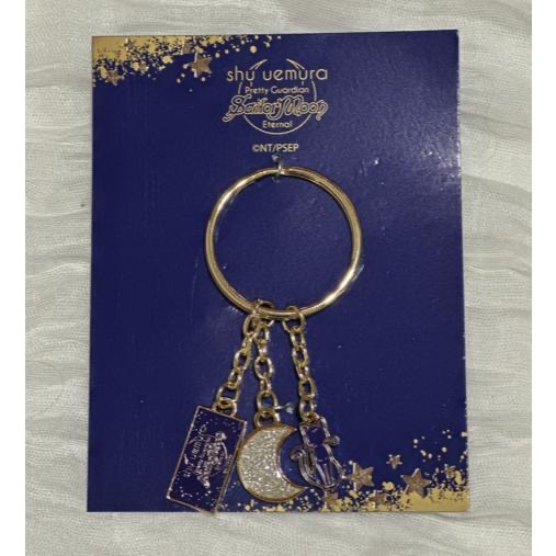 絕版 期間限定 聯名鑰匙圈 植村秀 美少女戰士聯名 高質感鑰匙圈  未拆封 Shu uemura-細節圖2