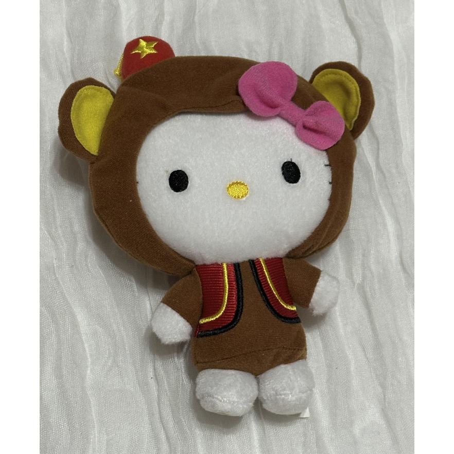 絕版聯名商品 麥當勞 x Hello Kitty 2013 馬戲團系列 猴子 布偶 凱蒂貓-細節圖2