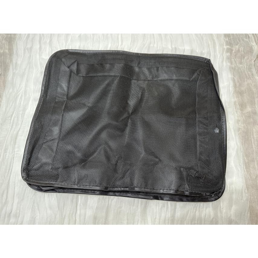 黑色衣物收納袋 旅行用 網格透氣衣物收納袋 旅行收納包-細節圖4