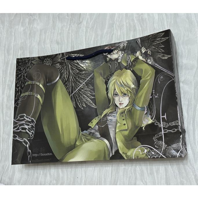 同人紙袋 打洞手提袋 柳戠/柳宮燐 柳色三國 原創動漫紙袋-細節圖2