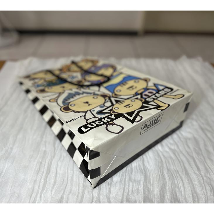 同人場原創紙袋 十二星座 A-JIN 可愛動漫紙袋 40x25.5x10cm-細節圖5