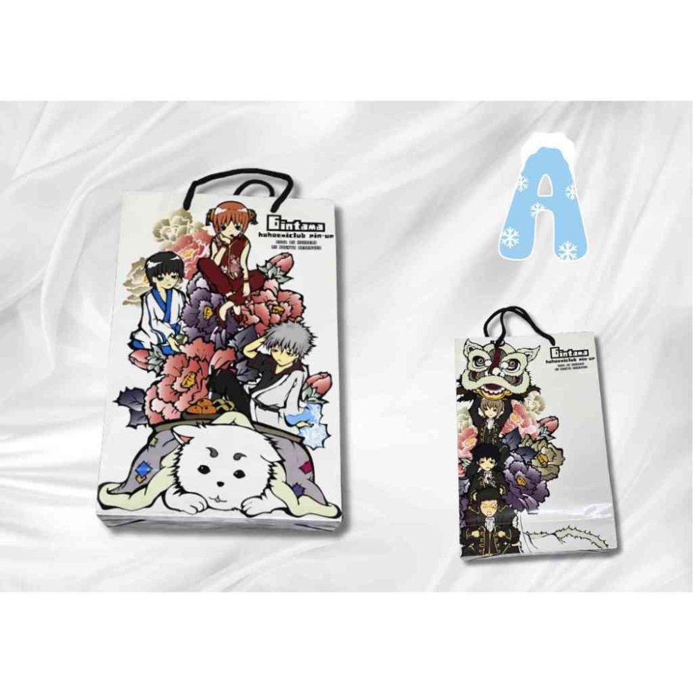 銀魂 GINTAMA 動漫紙袋 同人紙袋 JUMP 大紙袋-細節圖2