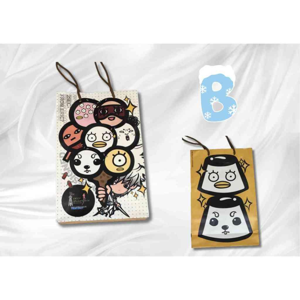 銀魂 GINTAMA 動漫紙袋 同人紙袋 JUMP 大紙袋-細節圖6