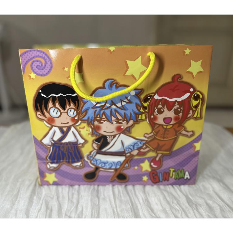 同人場原創紙袋 銀魂 GINTAMA Yutaka*油 可愛動漫紙袋 30x26x10.5cm-細節圖4