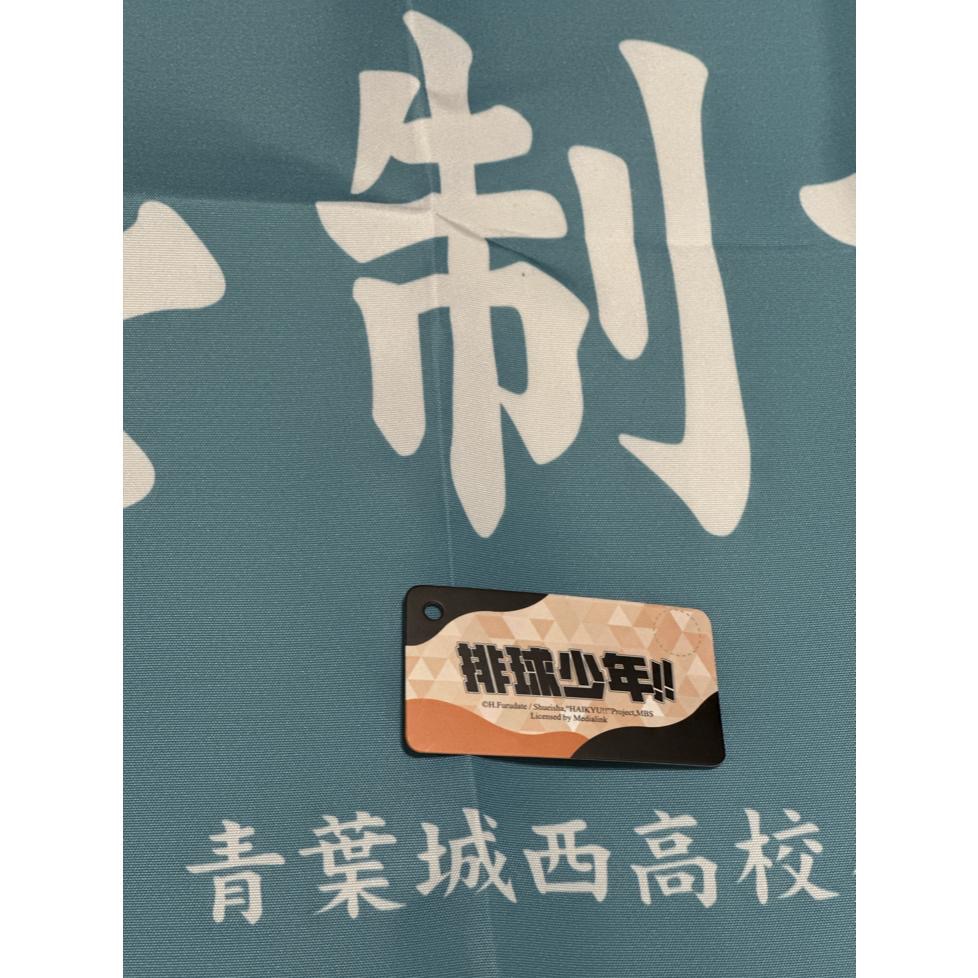 排球少年 青葉城西 青城 隊旗 手幅 制霸球場 吊掛短門簾 (全新)-細節圖5