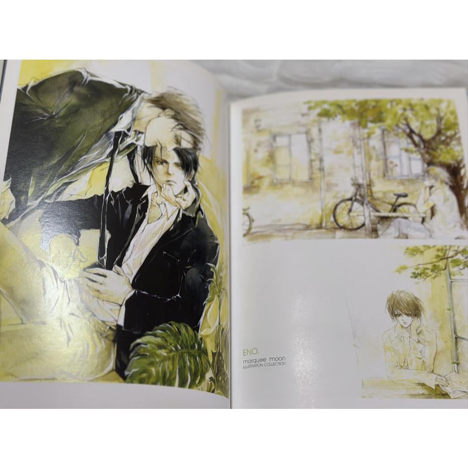 絕版自有二手書 ENO(何何舞) 華蓋之月 個人畫集 含海報及資料夾 畫冊 黑龍江美術出版社 水彩風格 威向小說繪師-細節圖3