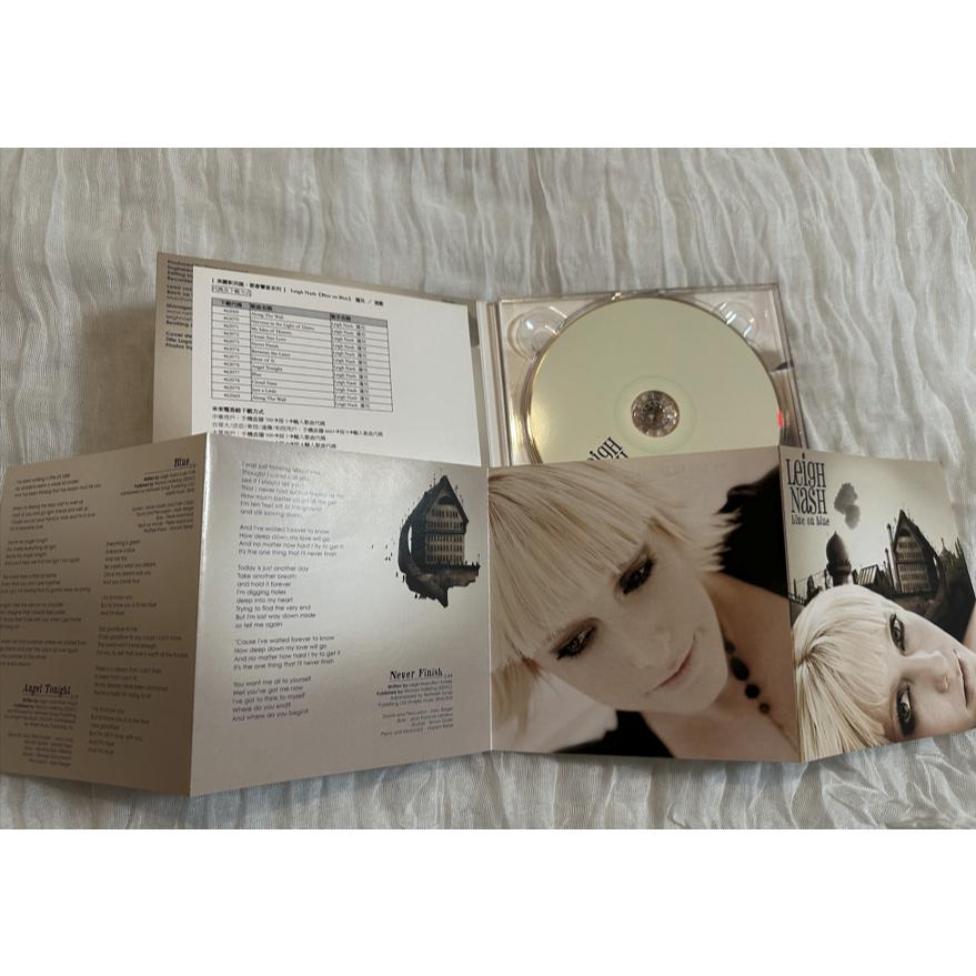 二手絕版自有CD Leigh Nash蓮兒 / Blue on Blue湛藍 啷噹六便士 西洋音樂-細節圖3