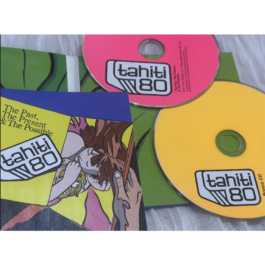 自有二手CD 大溪地80樂團TAHITI 80 THE PAST, THE PRESENT & THE POSSIBLE-細節圖2