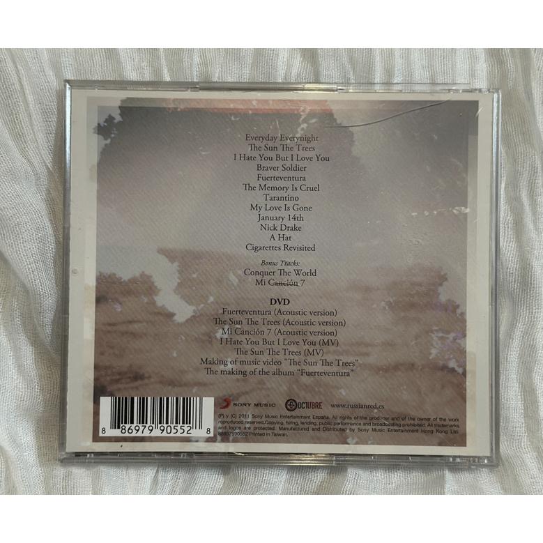 二手絕版自有CD Russian Red羅素紅 / Fuerteventura浪跡天涯 獨立音樂 西班牙歌手-細節圖4
